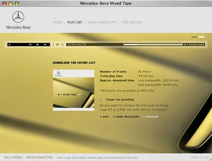 Mercedes-Benz Mixed Tape